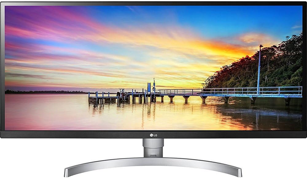 White 34-Inch IPS Computer Monitor W5513