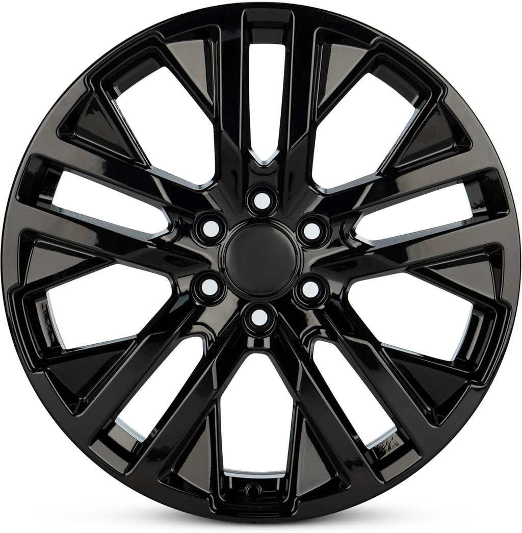 22 Inch Polished Gloss Black Rim Car Wheel P1883