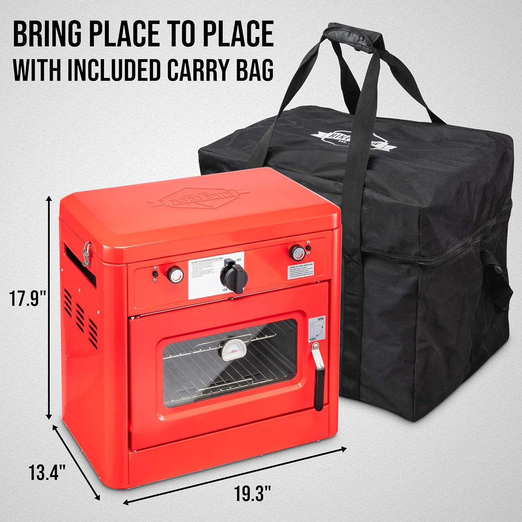 Outdoor Gas Camping Oven with Carry Bag X200550