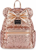 Rose Gold Sequin Mini Backpack A73261