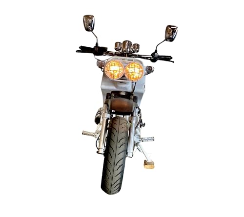 50cc Stretched Scooter Automatic Transmission Wide 205/30-12 Rear Tire Street Legal Moped H293