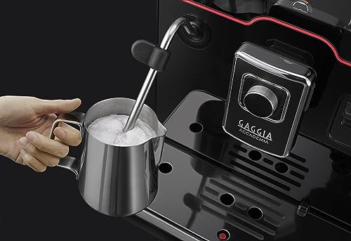 Fully Automatic Espresso Machine with 19 Customized Drink Settings, 0.5 Liters, Brushed Stainless R329