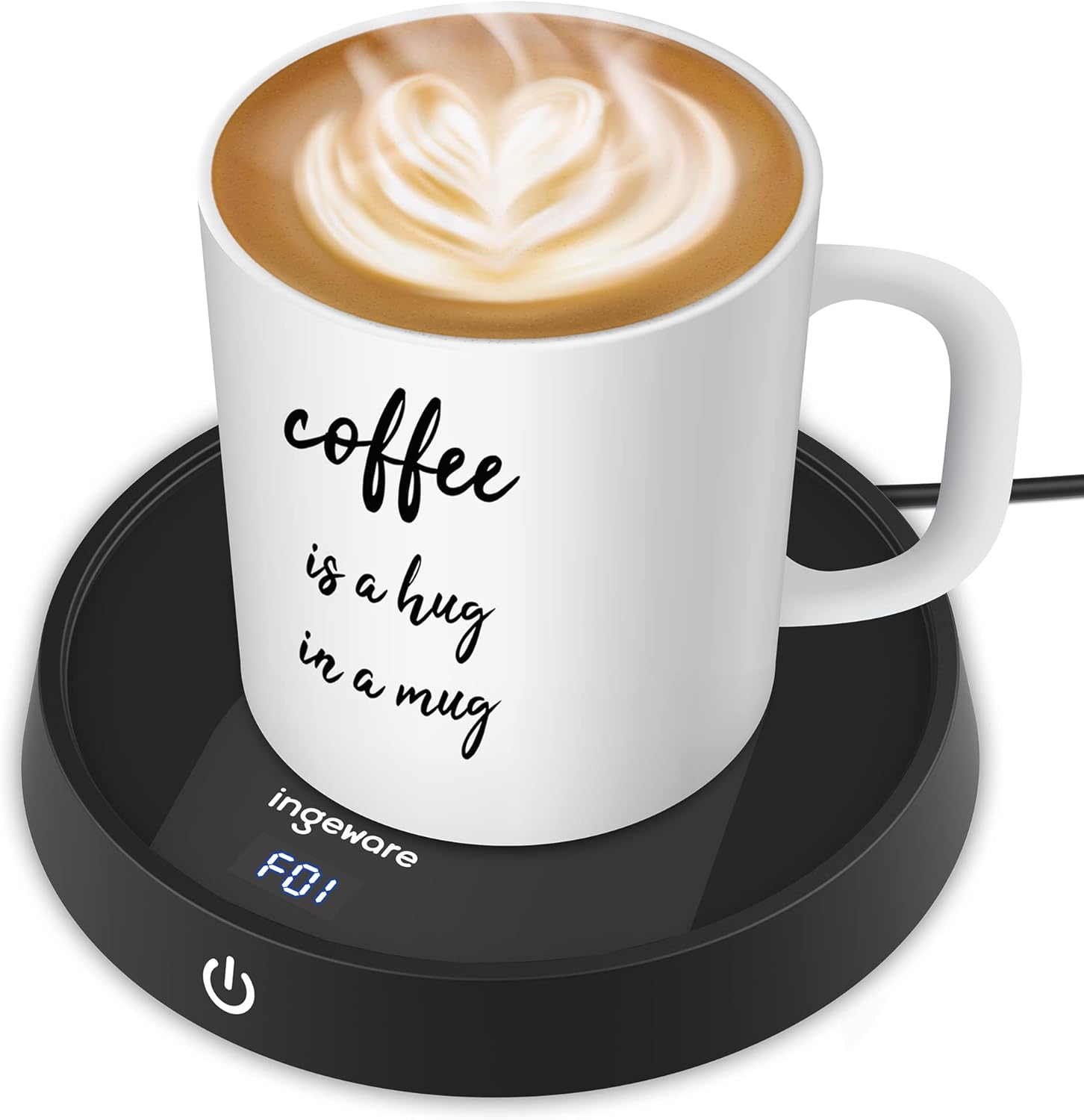 Coffee Mug Warmer with Temperature Settings Auto Shut Off N37418