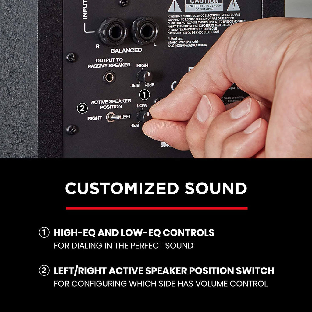 Powered Reference Studio Monitors, Pair K120295