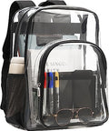 Clear TPU Heavy Duty Backpack Q150054