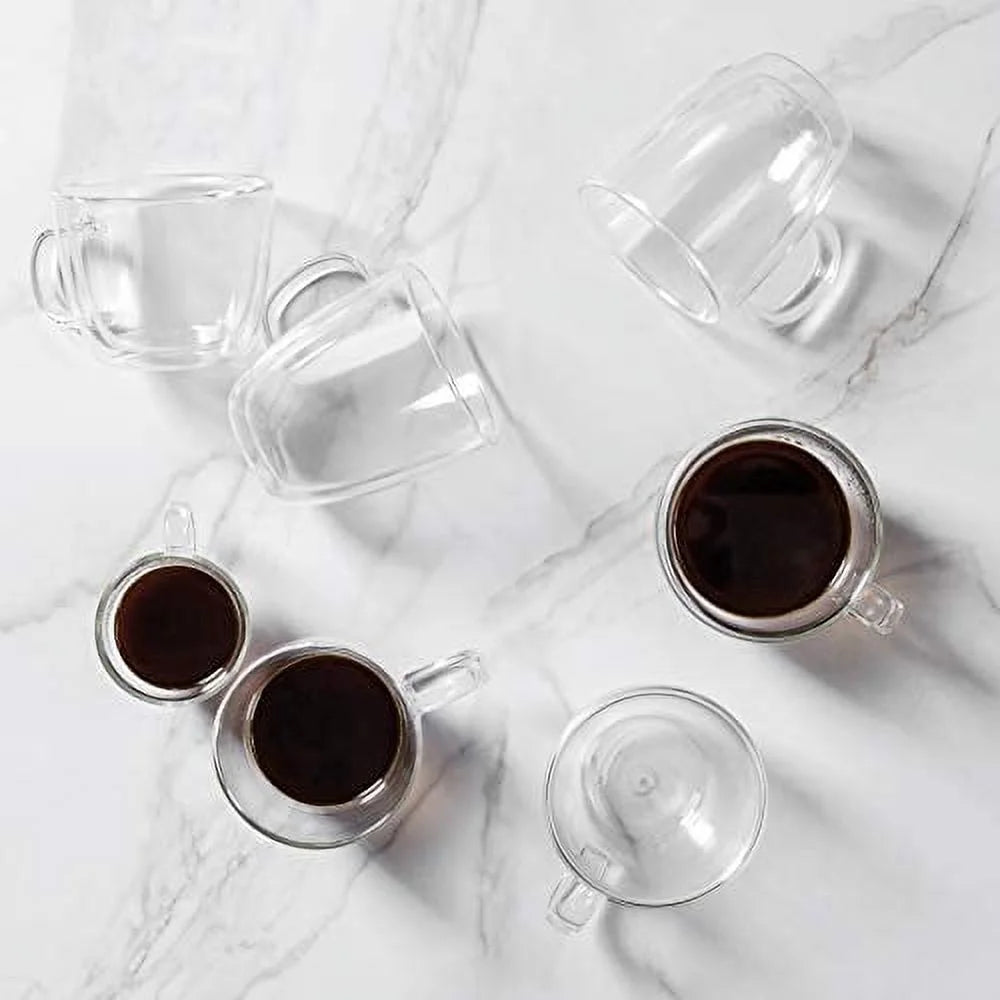 5 Ounce Clear Coffee Mug L1863
