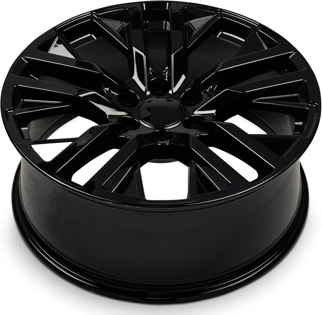 22 Inch Polished Gloss Black Rim Car Wheel P1883