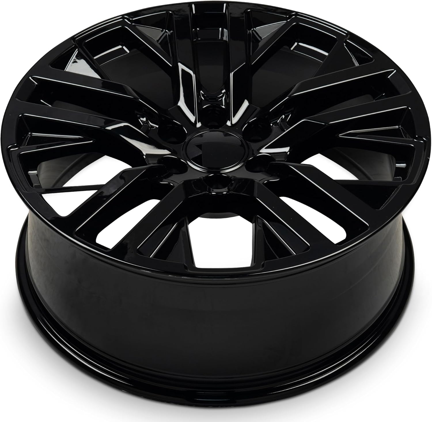 22 Inch Polished Gloss Black Rim Car Wheel P1883
