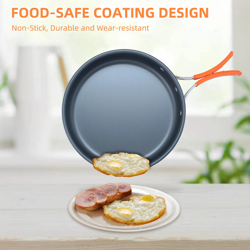 16pcs Camping Cookware Set D832