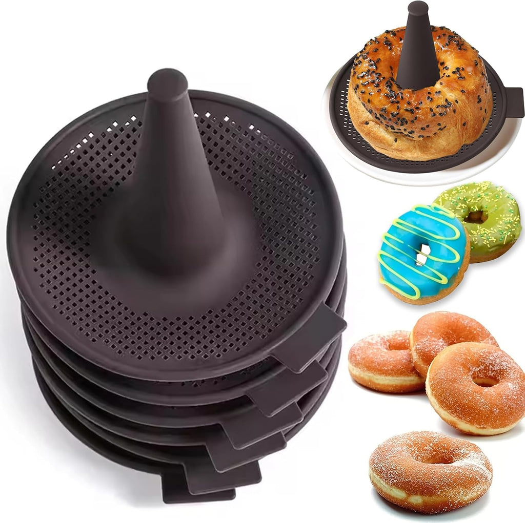 6 Pcs Silicone Donut Mold for Baking M314