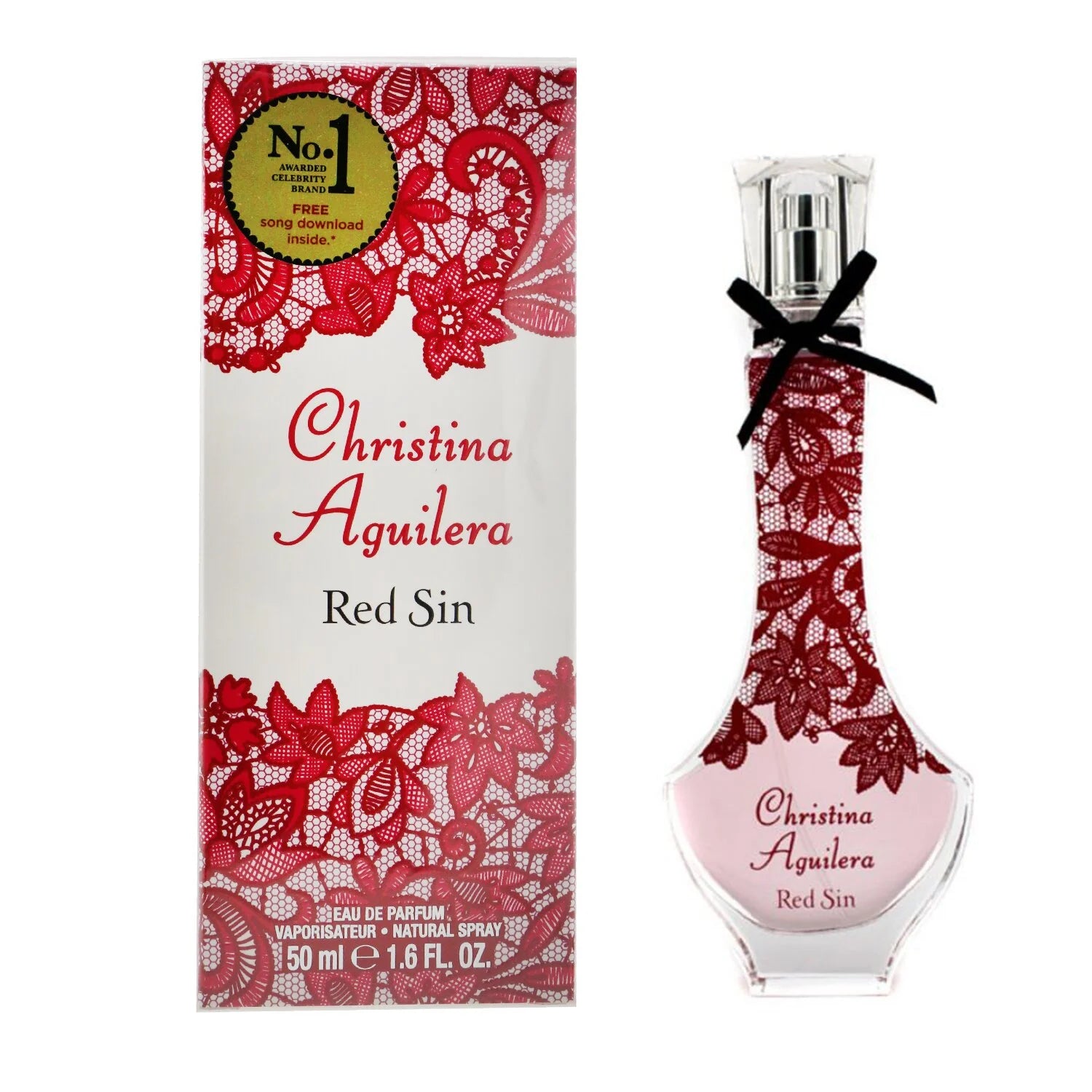 Red Sin Eau De Parfum Spray 50ml F7885