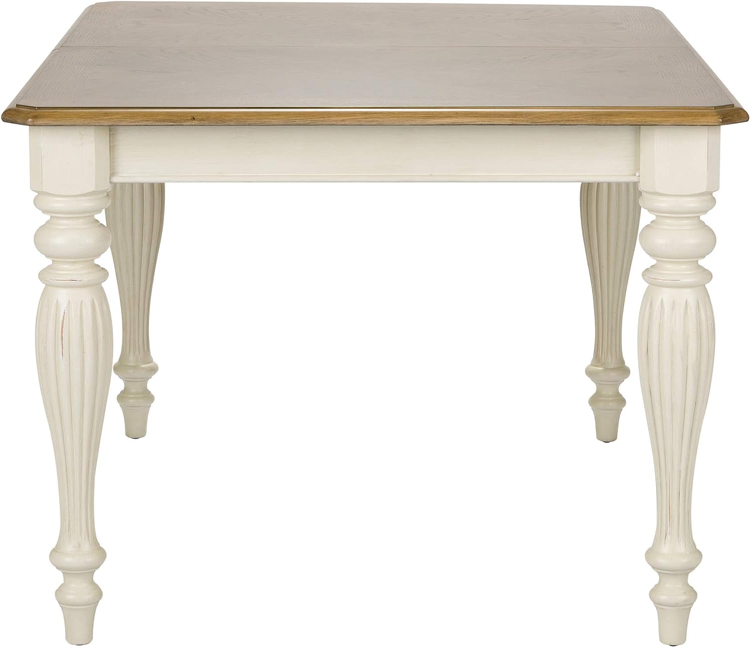 7 Piece Rectangular Table Set White C17952