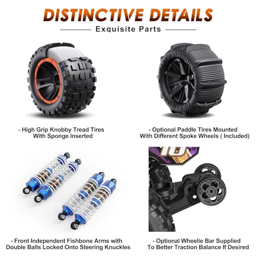 1/16 Scale 4WD Brushless RC Truck V5832