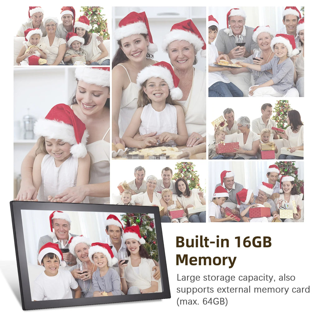 21.5-Inch WiFi Digital Picture Frame with IPS Screen R31446