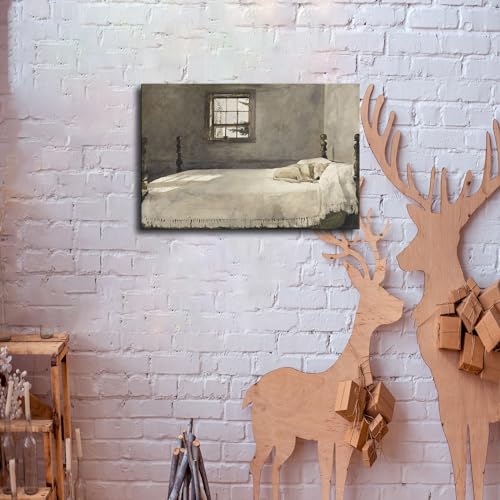 20×27inch Framed Canvas Painting Poster H832379