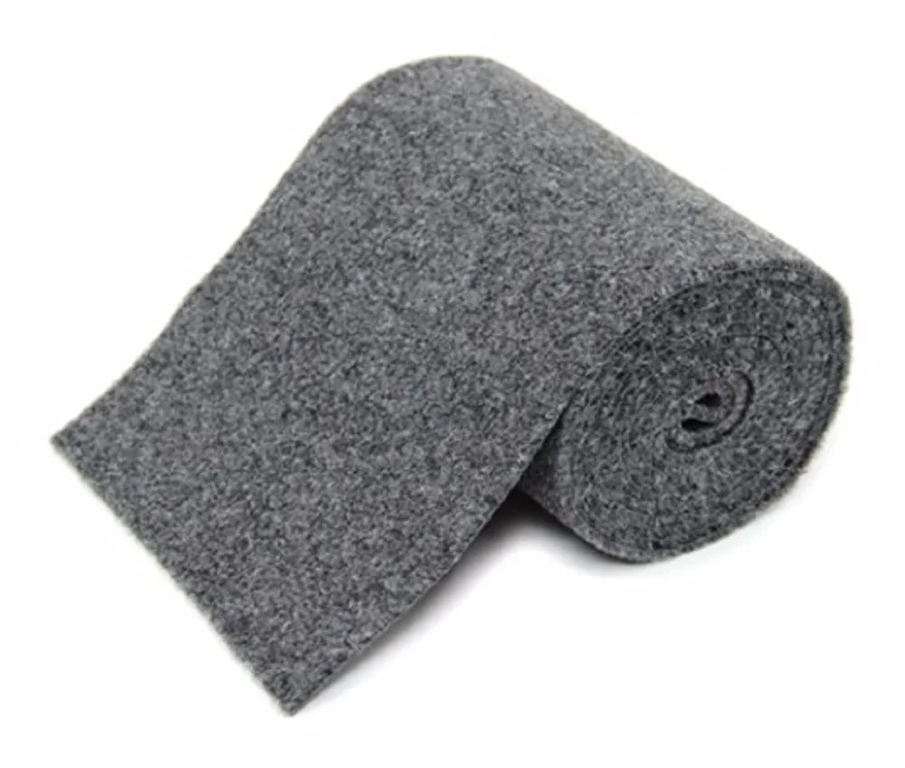 14 oz Charcoal Marine Trailer Bunk Carpet 18"X12' D67840