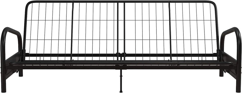 Black Metal Full Sized Futon Frame B316