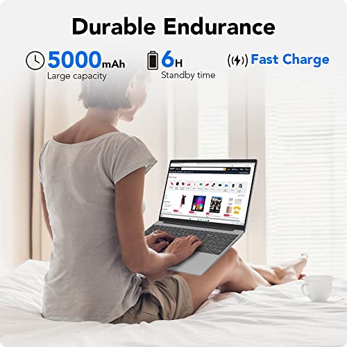 15.6 Inch Laptop Computer, Windows 11, 12GB RAM 512GB SSD, FHD IPS 1920x1200 Display, Celeron N5095 Quad-Core Processor O41351