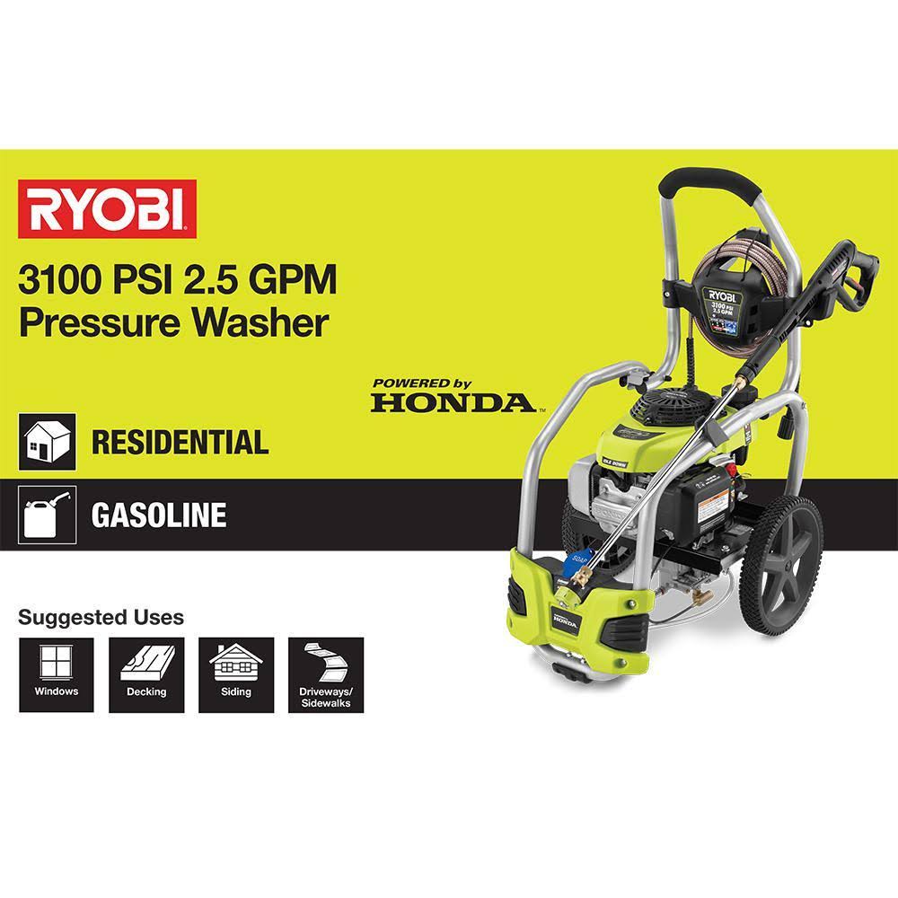3100-PSI 2.5-GPM Gas Pressure Washer P82864