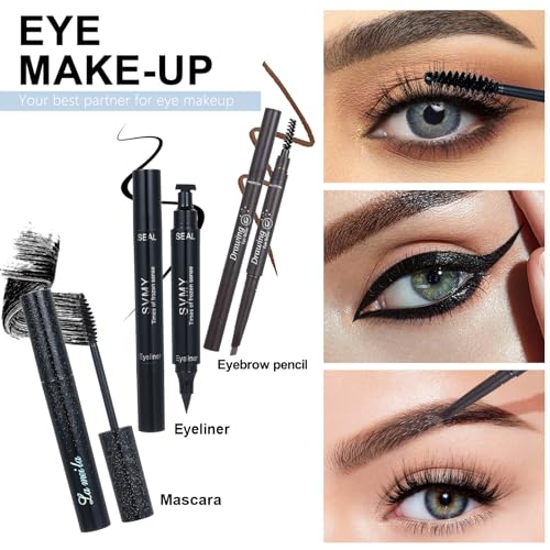 18 Color Eyeshadow Palette Foundation Lipstick Eyebrow Pencil Makeup Kit Y81792