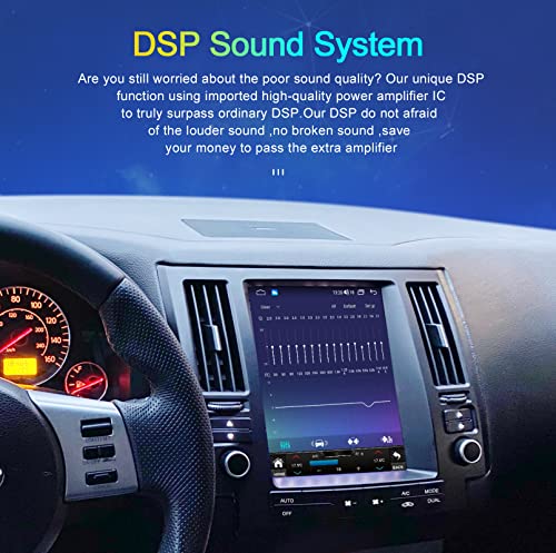9.7 Inch HD IPS Touch Screen Car Stereo with Bluetooth GPS Navigation Android 10 U388