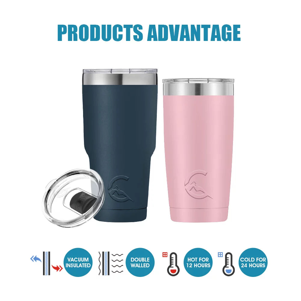 30OZ STAINLESS STEEL TUMBLER O582