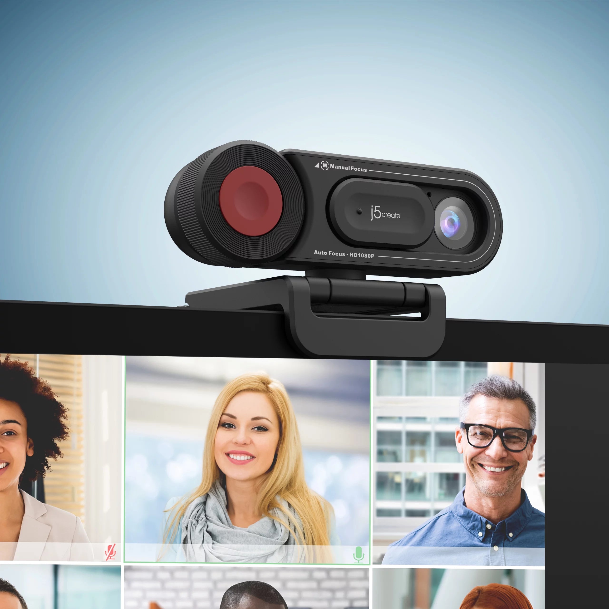 HD Webcam with Auto & Manual Focus Switch P8266