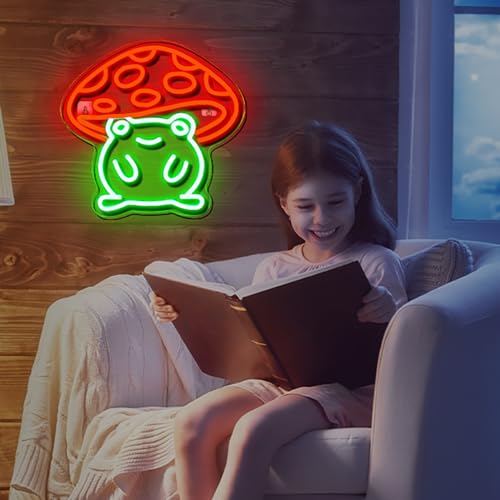 Mushroom Frog Neon Light G76194