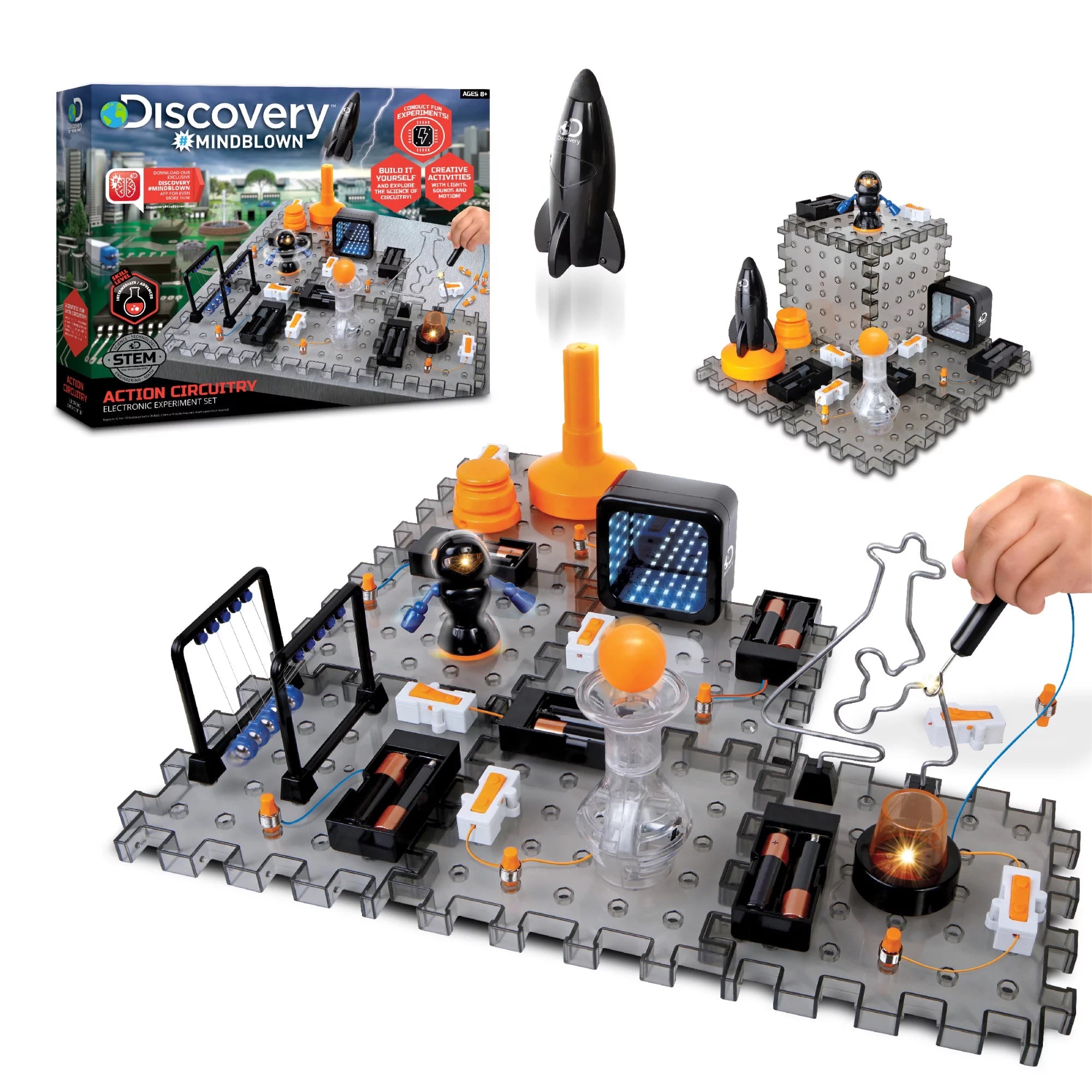 Action Circuitry Electronic Experiment STEM Science Kit V964