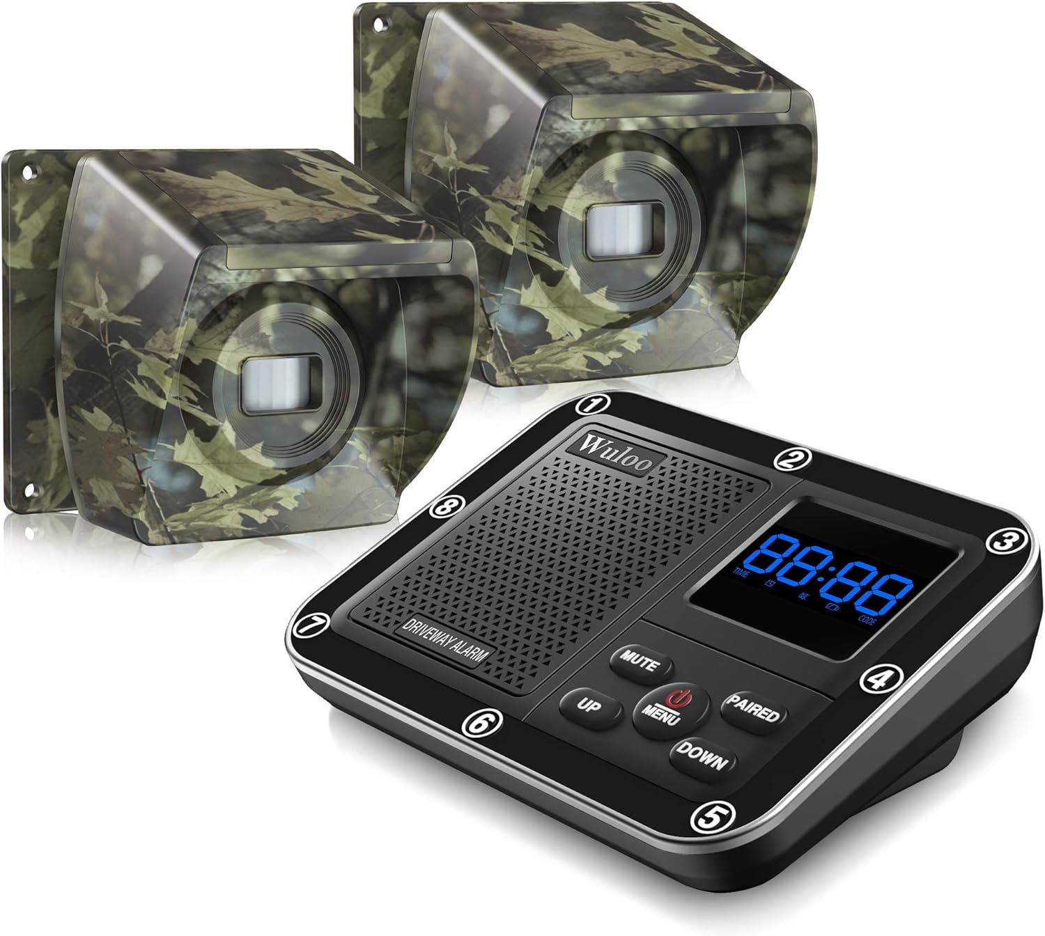 1800 Ft Wireless Outdoor Motion Sensor Driveway Alarm System L574