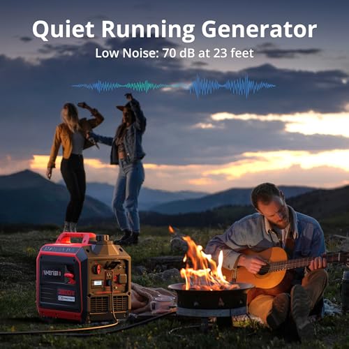 2500-Watt Gas Powered Portable Inverter Generator with CO Sensor L8411