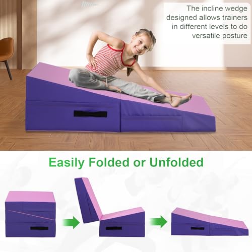 Folding Gymnastics Mat with Handle A806939
