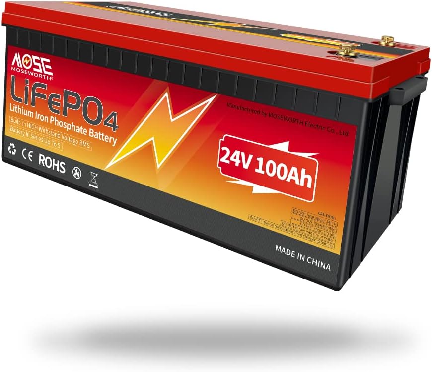 24V 60Ah Lithium Lifepo4 Battery with Built-in BMS F937