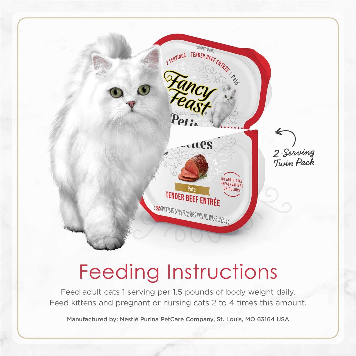 Gourmet Pate Petites Tender Beef Entree Wet Cat Food H930746
