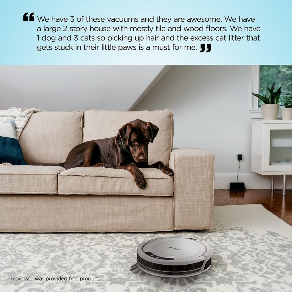 White Robot Vacuum D476