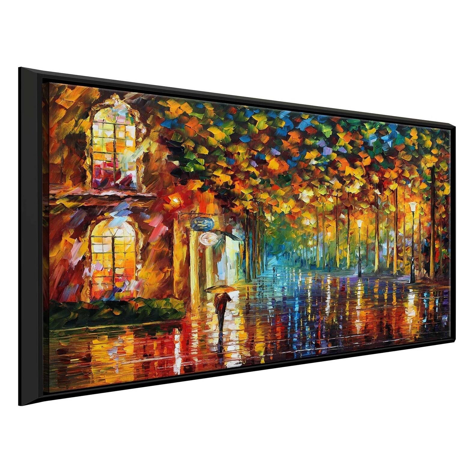 Framed Oil Painting Print on Canvas - 33.5x22 x 21.5x22 I284843
