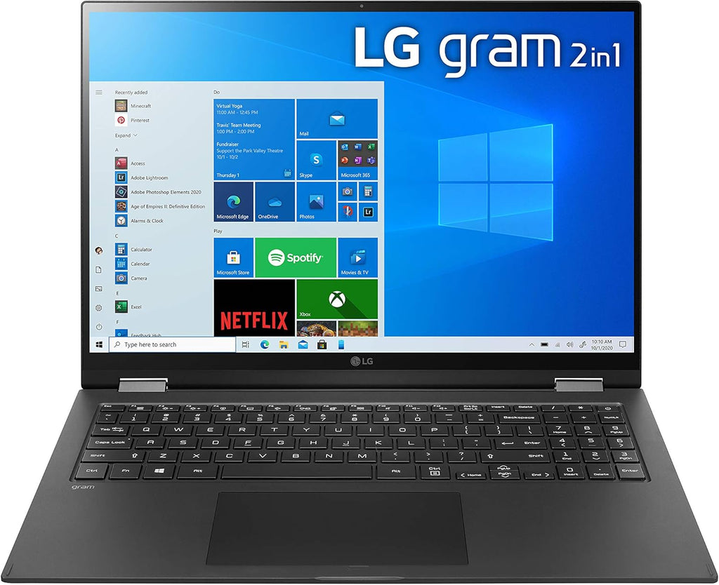 16" WQXGA 2-in-1 Touch Display Laptop, Intel Core i7, 16GB RAM, 2TB SSD, Black V160737