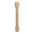 Unfinished Solid Red Oak Kitchen Island Leg M97063