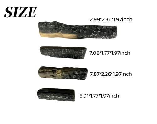 4pcs Ceramic Gas Fireplace Logs V4127