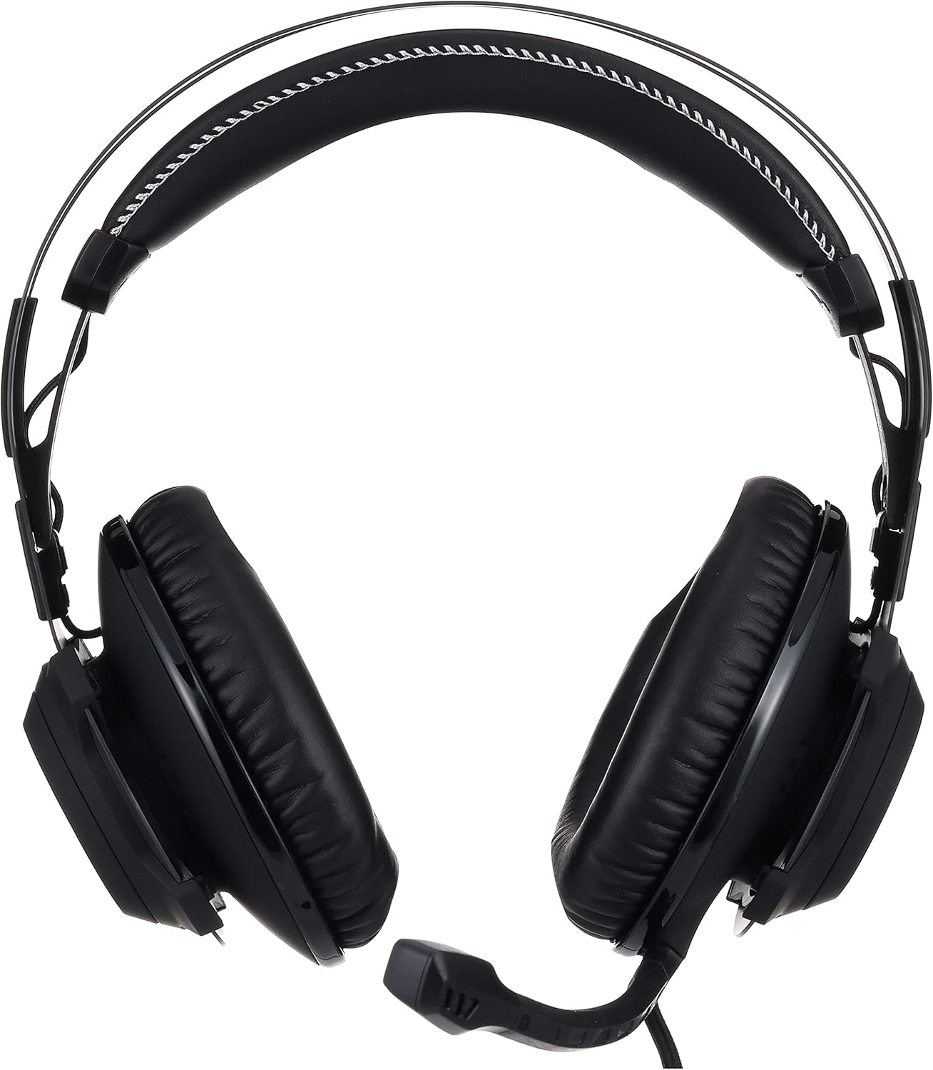 Gaming Headset with 7.1 Surround Sound, Memory Foam, Leatherette, Steel Frame, Detachable Microphone K126