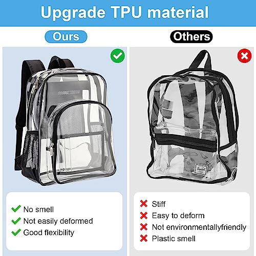 Clear TPU Heavy Duty Backpack Q150054