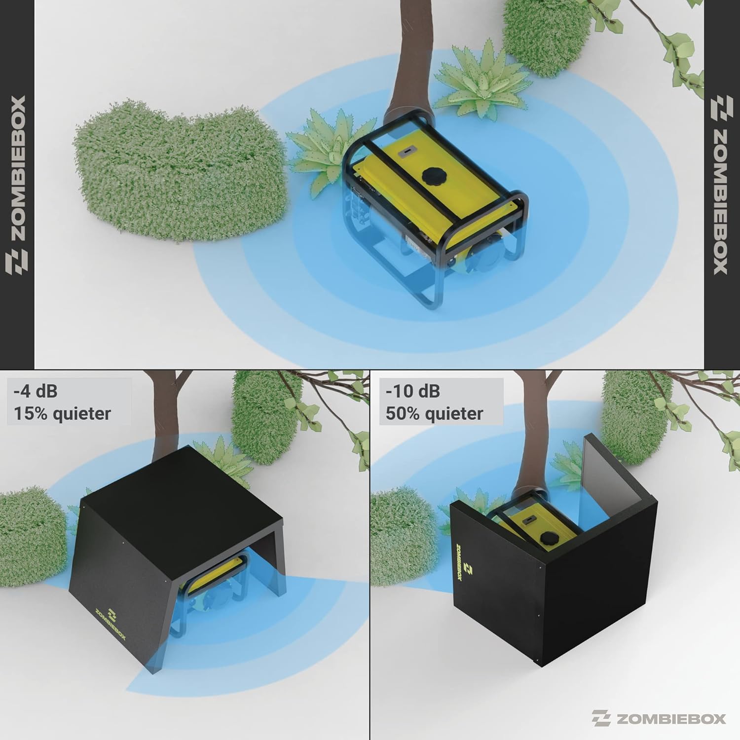 Heavy Duty All Weather Generator Cover F854
