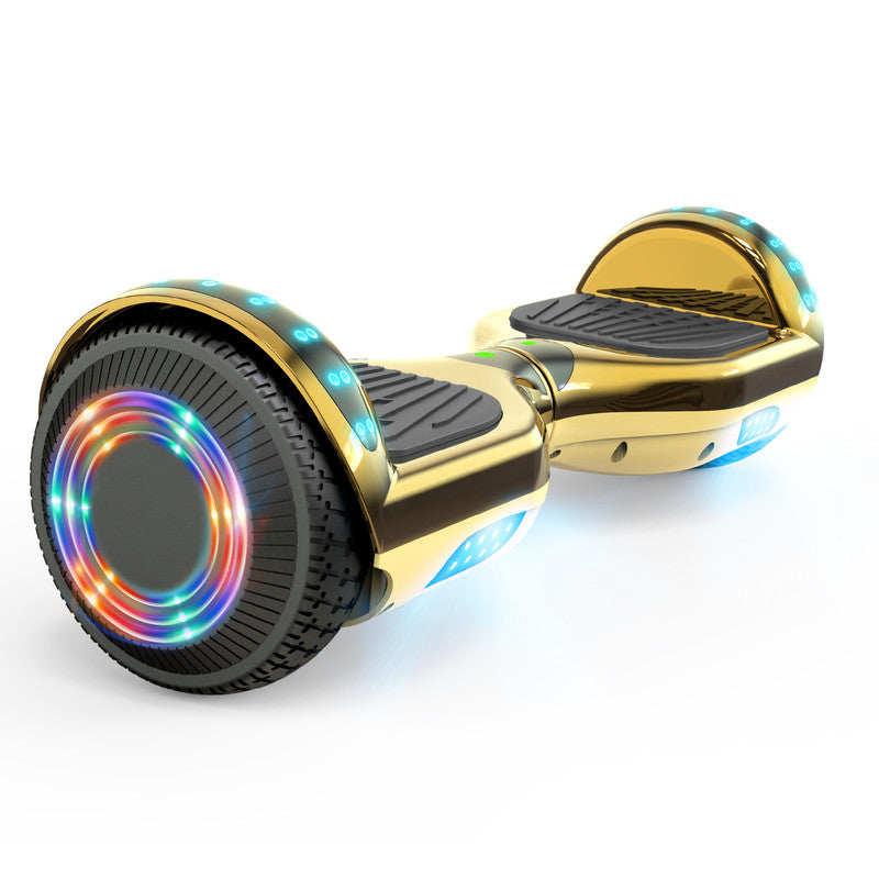 Golden Electric Hoverboard with LED Light U5323