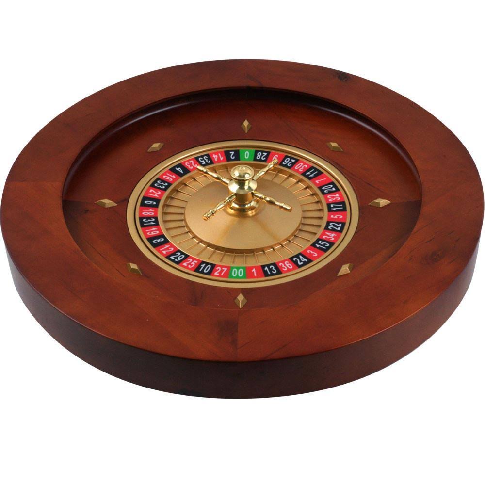 Deluxe Wooden Roulette Wheel R80843