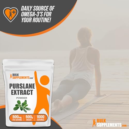 Purslane Extract Powder, 500mg per Serving, 1kg (2.2 lbs) C423337