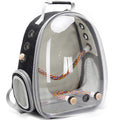 Bird Carrier Backpack with Stainless Steel Tray and Standing Perch V1997