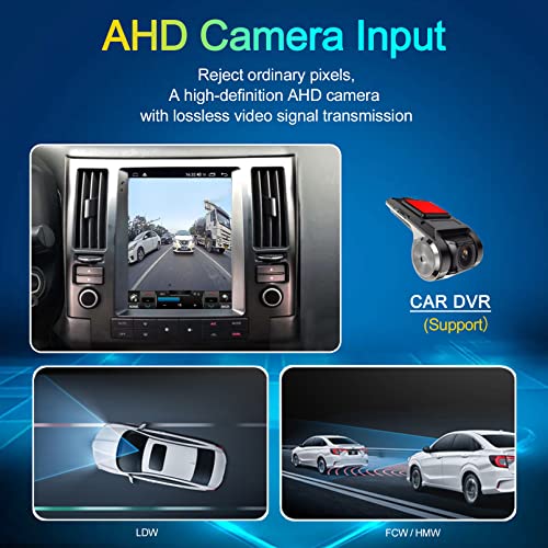 9.7 Inch HD IPS Touch Screen Car Stereo with Bluetooth GPS Navigation Android 10 U388