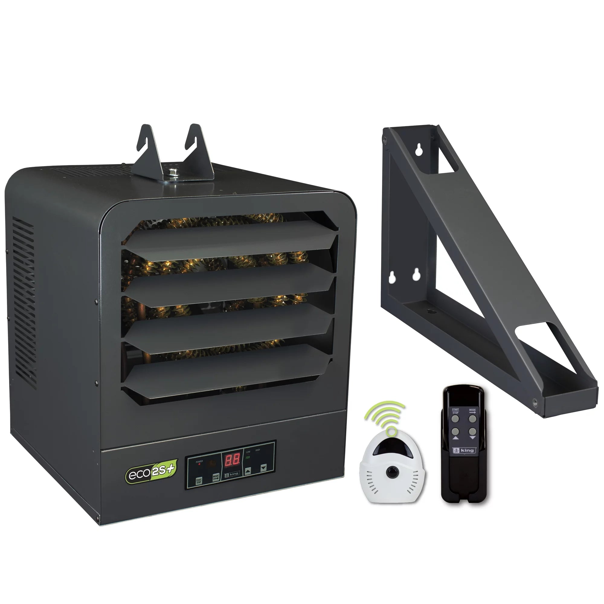 Gray 10KW 240V Electric Garage Heater J761