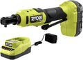 18V 1/4" Brushless Cordless Compact Electric Ratchet Kit with 2.0Ah Lithium Battery and Charger D421