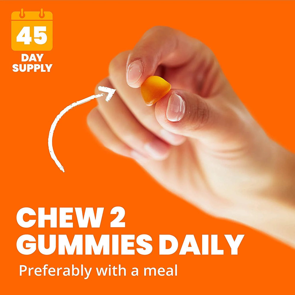 Vitamin D3 2000 IU Gummies, 90 ea (Pack of 6) W51113